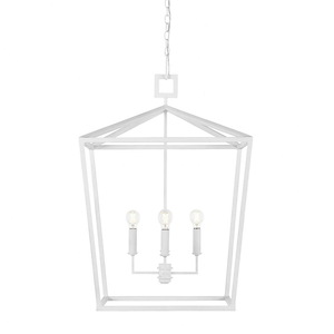 Denison - 5 Light Lantern-48 Inches Tall and 32 Inches Wide