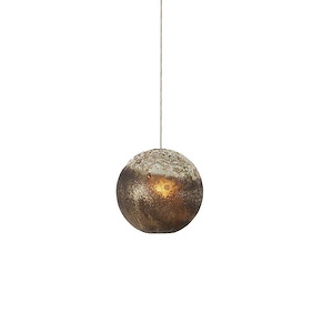 Pathos - 1 Light Round Pendant-12 Inches Tall and 5.5 Inches Wide