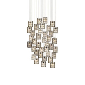 Regatta - 36 Light Round Pendant-13 Inches Tall and 35 Inches Wide - 1296874