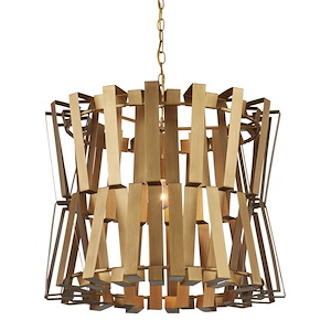 Chaconne - 1 Light Chandelier-22 Inches Tall and 27 Inches Wide