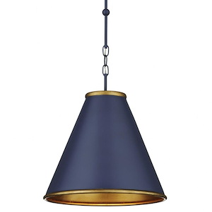Pierrepont - 1 Light Small Pendant-18 Inches Tall and 16 Inches Wide