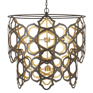 Mauresque - 6 Light Medium Chandelier-32.75 Inches Tall and 32.25 Inches Wide - 1297463