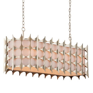 Bardi - 8 Light Oval Chandelier In Contemporary Style-18.5 Inches Tall and 41.25 Inches Wide - 1316661
