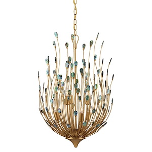 Delphos - 6 Light Chandelier-30.5 Inches Tall and 19.5 Inches Wide