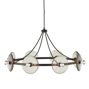 Circumstellar - 480W 8 LED Chandelier In Contemporary Style-21 Inches Tall and 37.25 Inches Wide