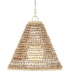 Pendulum - 1 Light Pendant In Bohemian Style-25.5 Inches Tall and 25.5 Inches Wide