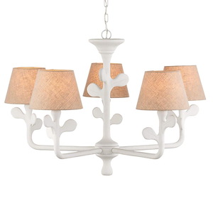 Charny - 5 Light Chandelier In Contemporary Style-28.5 Inches Tall and 42 Inches Wide