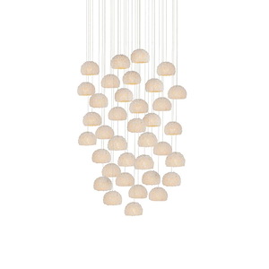 Virtu - 36 Light Round Pendant-11 Inches Tall and 33 Inches Wide