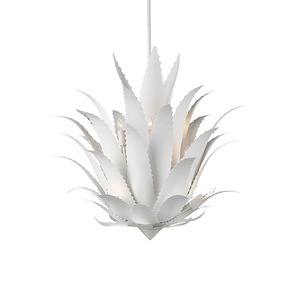 Agave - 9 Light Chandelier-28 Inches Tall and 26.75 Inches Wide - 1348358