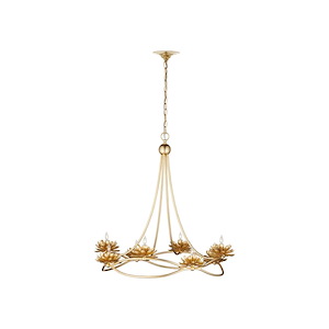 Cyrene - 8 Light Chandelier-31.25 Inch Tall and 32 Inch Wide