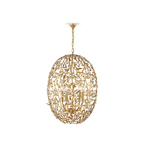 Secret - 4 Light Chandelier-28.5 Inch Tall and 20.5 Inch Wide