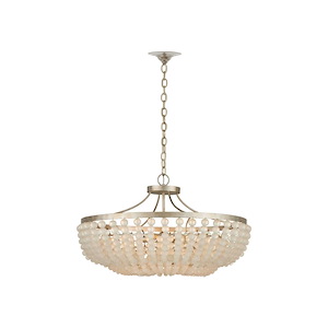 Chanteuse - 4 Light Semi-Flush Mount-18 Inch Tall and 30.75 Inch Wide