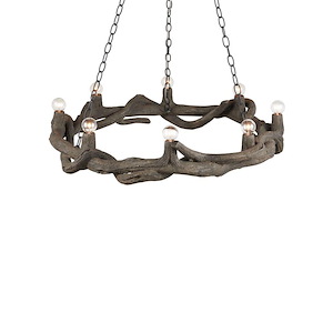 Dunmore - 8 Light Chandelier-7.5 Inch Tall and 37 Inch Wide - 1394453