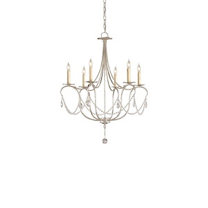 Crystal Lights - 6 Light Small Chandelier - 1004432