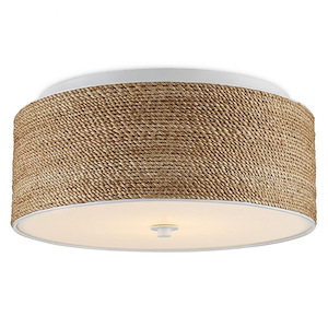 Coulton - 1 Light Flush Mount-7.5 Inches Tall and 16 Inches Wide