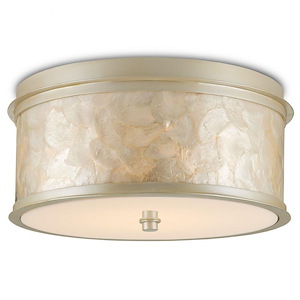 Neith Sea - 1 Light Flush Mount-6.5 Inches Tall and 13.75 Inches Wide
