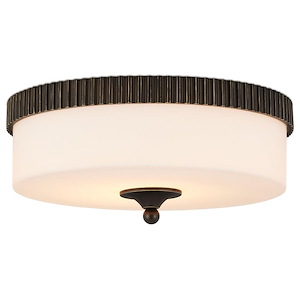 Bryce - 17W 1 LED Flush Mount In Contemporary Style-6 Inches Tall and 16.25 Inches Wide - 1316708