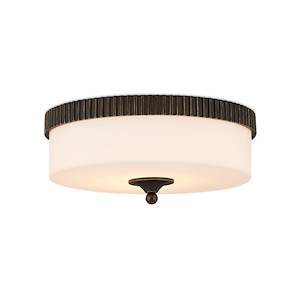 Bryce - 17W 1 LED Flush Mount In Contemporary Style-6 Inches Tall and 16.25 Inches Wide - 1316708