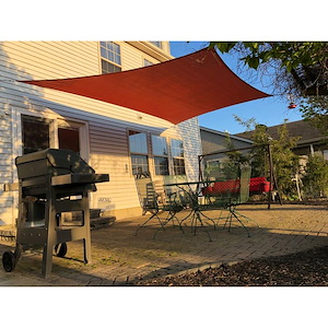 Premium 10&#39;x12&#39; Rectangle Commercial Grade Shade Sail with Hardware Included