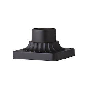 Granville - Outdoot Pier Mount Base-3.1 Inches Tall and 5.7 Inches Wide - 1276908