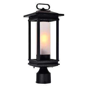 Granville - 1 Light Outdoor Post Lantern Head-17.5 Inches Tall and 6.9 Inches Wide