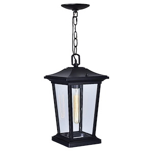 Leawood - 1 Light Outdoor Hanging Pendant-14.8 Inches Tall and 8 Inches Wide