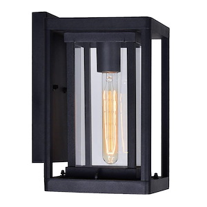 Mulvane - 1 Light Outdoor Wall Lantern-11.4 Inches Tall and 7 Inches Wide - 1276921