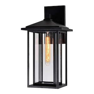Crawford - 1 Light Outdoor Wall Lantern-18.2 Inches Tall and 9 Inches Wide - 1276926