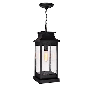 Milford - 1 Light Outdoor Hanging Pendant-18.25 Inches Tall and 7.25 Inches Wide - 1276927
