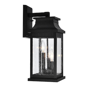 Milford - 3 Light Outdoor Wall Lantern-18 Inches Tall and 9 Inches Wide - 1276932