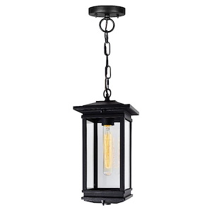 Oakwood - 1 Light Outdoor Hanging Pendant-15 Inches Tall and 6.9 Inches Wide - 1276935