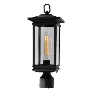 Oakwood - 1 Light Outdoor Post Lantern Head-17.5 Inches Tall and 6.9 Inches Wide