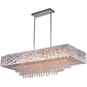 14 Light Chandelier with Chrome Finish - 901031