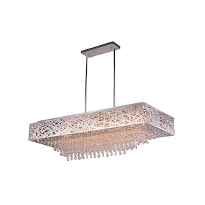 14 Light Chandelier with Chrome Finish - 901031