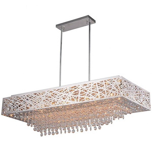16 Light Chandelier with Chrome Finish - 901032