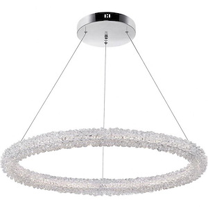 LED Chandelier with Chrome Finish - 901057