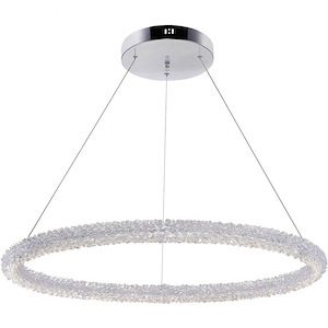 LED Chandelier with Chrome Finish - 901061