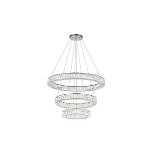 LED Chandelier with Chrome Finish - 901076
