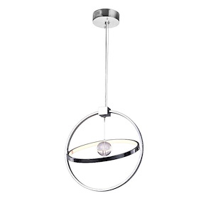 Colette - 12W LED Chandelier-18 Inches Tall and 15 Inches Wide