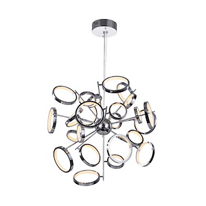 Colette - 95W LED Chandelier-26 Inches Tall and 31 Inches Wide