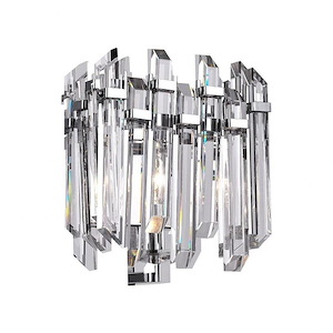 1 Light Wall Sconce with Chrome Finish - 901112