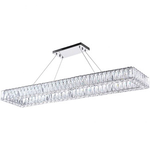 LED Chandelier with Chrome Finish - 901134