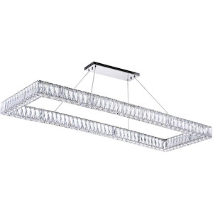 LED Chandelier with Chrome Finish - 901135