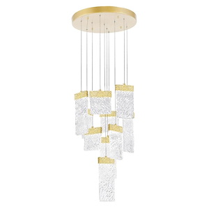 Carolina - 85W LED Down Chandelier-22 Inches Tall and 20 Inches Wide - 1276965