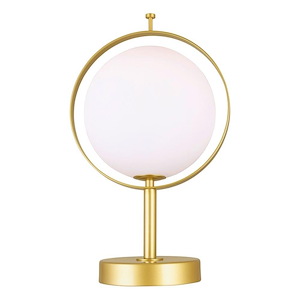 1 Light Table Lamp with Brass Finish - 901251