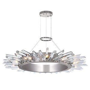 Thorns - 12 Light Chandelier-4 Inches Tall and 32 Inches Wide - 1277015