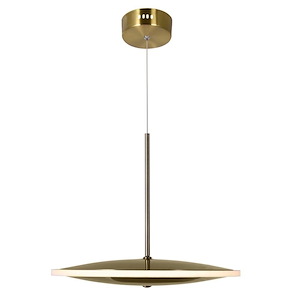 Ovni - 7W LED Down Mini Pendant-8 Inches Tall and 6 Inches Wide
