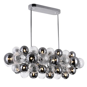 Pallocino - 135W 27 LED Island/Pool Table Chandelier-12 Inches Tall and 18 Inches Wide
