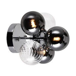 Pallocino - 15W 3 LED Wall Sconce-9 Inches Tall and 9 Inches Wide