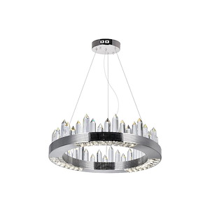Agassiz - 35W LED Up Chandelier-5 Inches Tall and 18 Inches Wide - 1277083